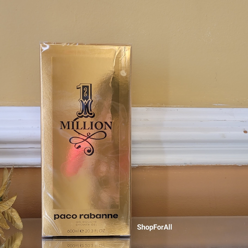 paco rabanne 1 million shower gel JUMBO 600 ML